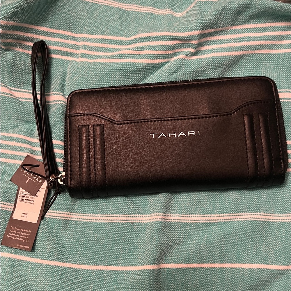Tahari Black Wallet